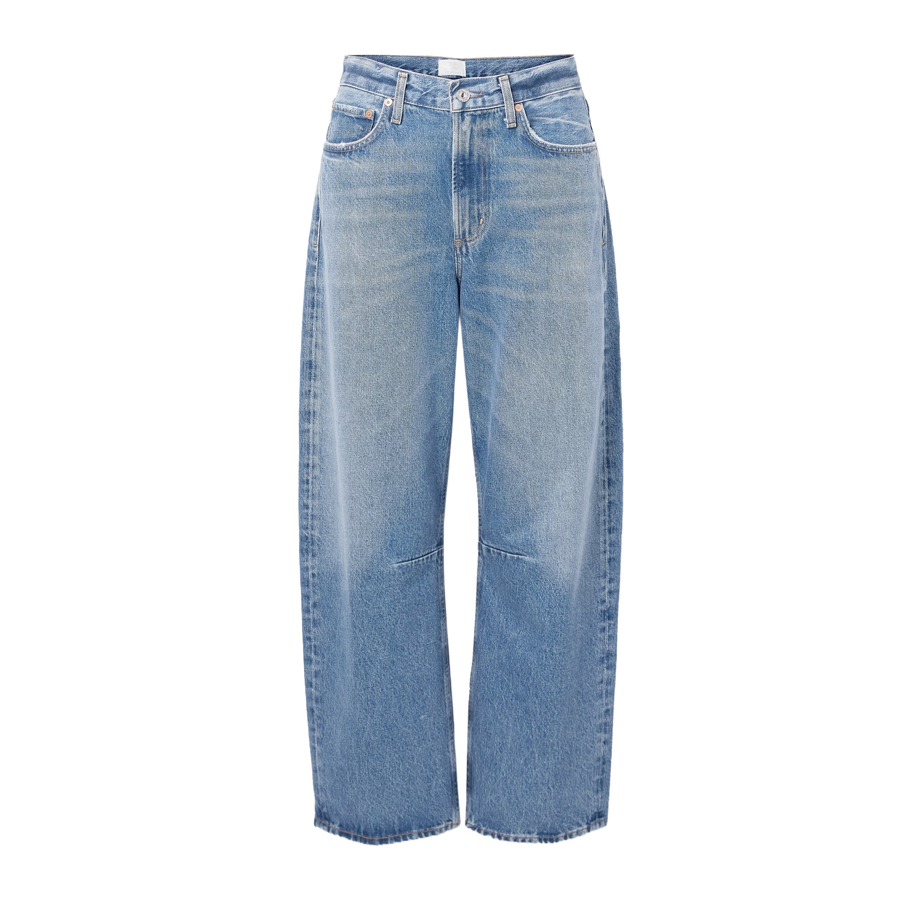 Wide-leg denim
