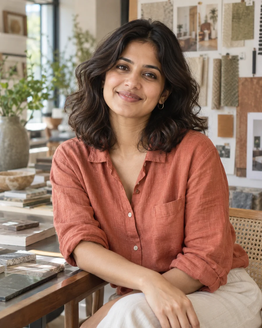 Illustrative portrait of Riya Mehra